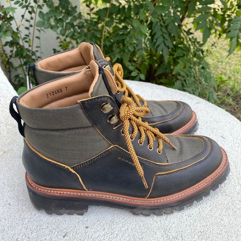 Grenson Fiona Walking Boots in Brown Vintage Softie Calf