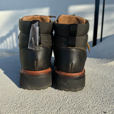 View photo of Grenson Fiona Walking Boots in Brown Vintage Softie Calf