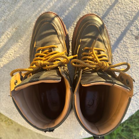 View photo of Grenson Fiona Walking Boots in Brown Vintage Softie Calf