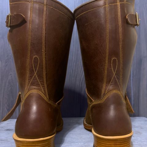 Fortis Tapak 2.0 Engineer Boots in Indonesian Dark Brown Pull Up
