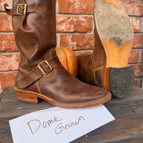 Fortis Tapak 2.0 Engineer Boots in Indonesian Dark Brown Pull Up