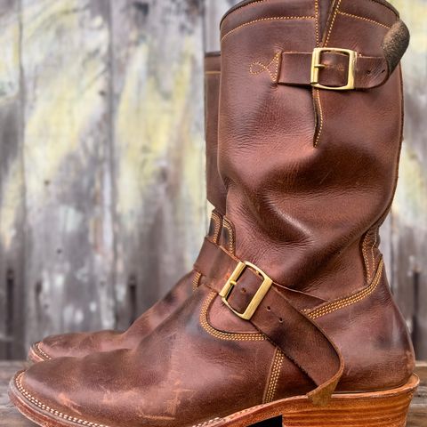 Fortis Tapak 2.0 Engineer Boots in Indonesian Dark Brown Pull Up