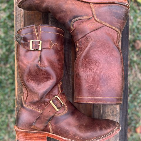 Fortis Tapak 2.0 Engineer Boots in Indonesian Dark Brown Pull Up