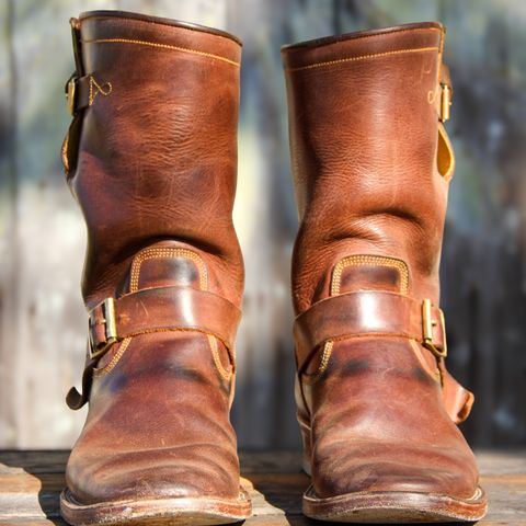 Fortis Tapak 2.0 Engineer Boots in Indonesian Dark Brown Pull Up