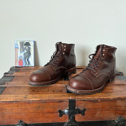 Wolverine 1000 Mile Cap-Toe Boot in Horween Havana Brown Chromexcel