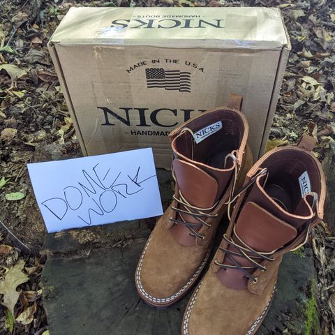 Nicks Urban Logger in Seidel 1964 Brown Roughout