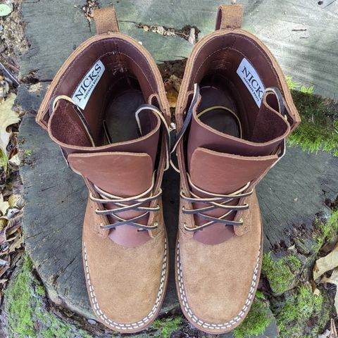 Nicks Urban Logger in Seidel 1964 Brown Roughout