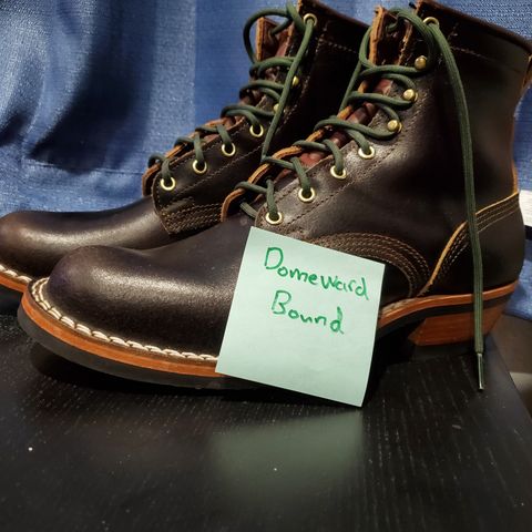 Nicks Robert in Horween Brown Waxed Flesh