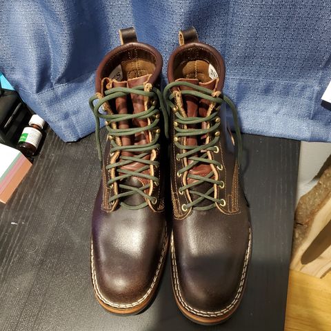 Nicks Robert in Horween Brown Waxed Flesh