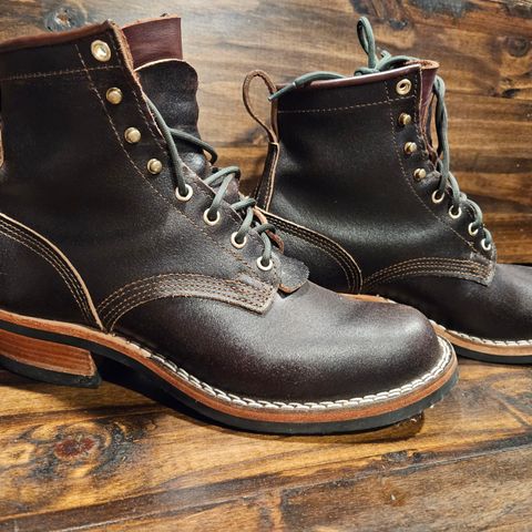 Nicks Robert in Horween Brown Waxed Flesh