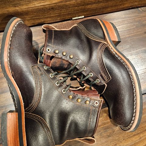 Nicks Robert in Horween Brown Waxed Flesh