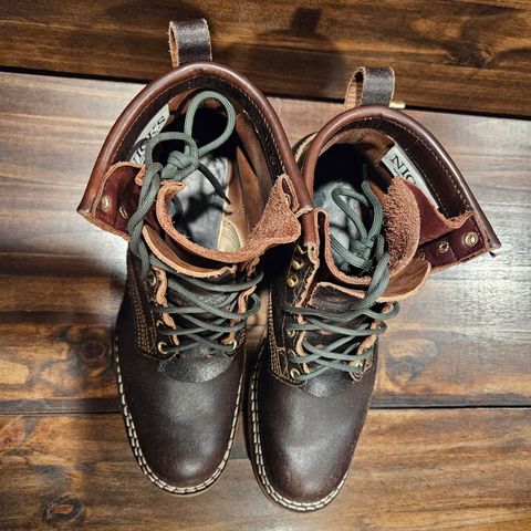 Nicks Robert in Horween Brown Waxed Flesh