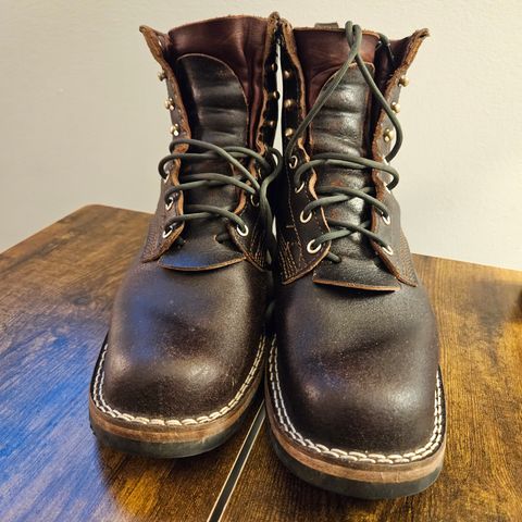 Nicks Robert in Horween Brown Waxed Flesh