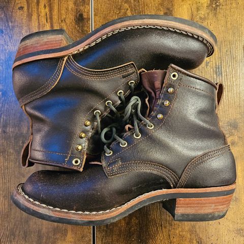 Nicks Robert in Horween Brown Waxed Flesh