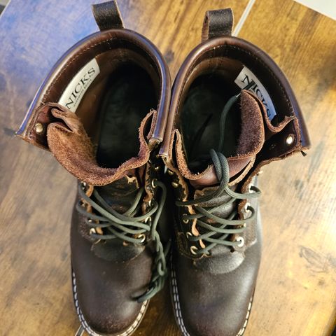 Nicks Robert in Horween Brown Waxed Flesh