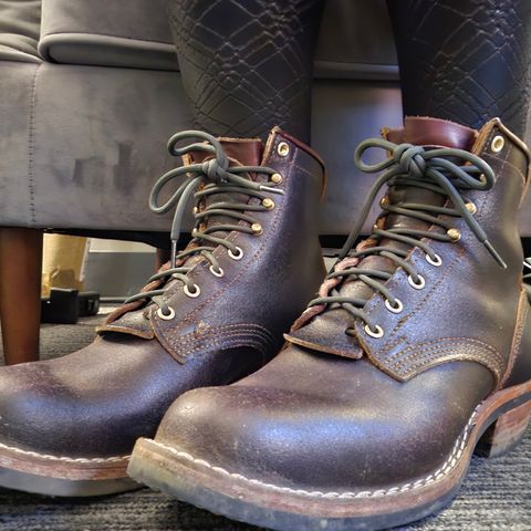 Nicks Robert in Horween Brown Waxed Flesh