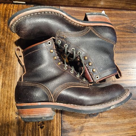 Nicks Robert in Horween Brown Waxed Flesh