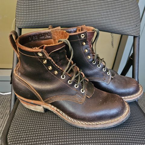 Nicks Robert in Horween Brown Waxed Flesh