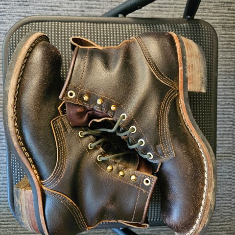 Nicks Robert in Horween Brown Waxed Flesh