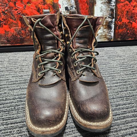 Nicks Robert in Horween Brown Waxed Flesh