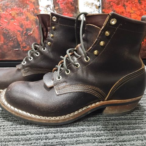 Nicks Robert in Horween Brown Waxed Flesh