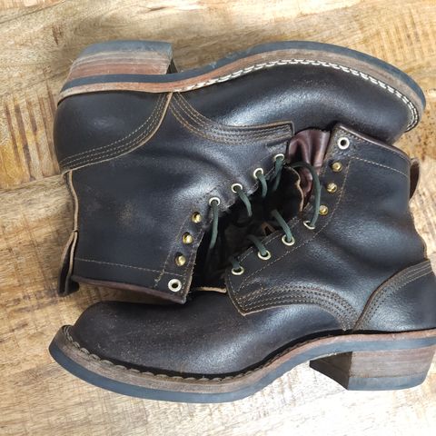 Nicks Robert in Horween Brown Waxed Flesh