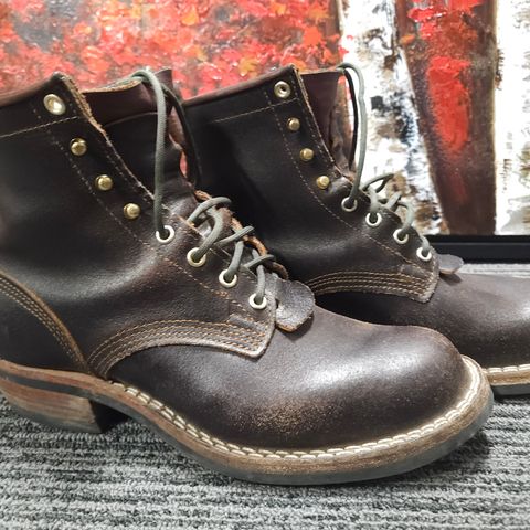 Nicks Robert in Horween Brown Waxed Flesh