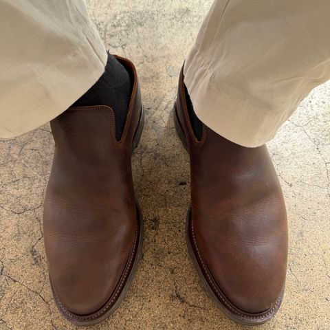 Viberg Slipper in C.F. Stead Whiskey Phoenix