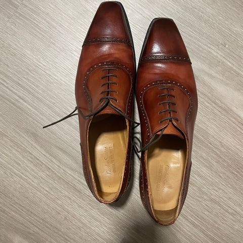 View photo of Carlos Santos Adelaide in Guimares Patina Calf