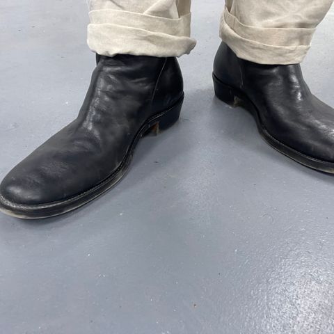 Briselblack The Kai Jodhpur in Black-Overdyed Horsebutt