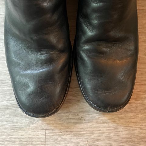 Briselblack The Kai Jodhpur in Black-Overdyed Horsebutt