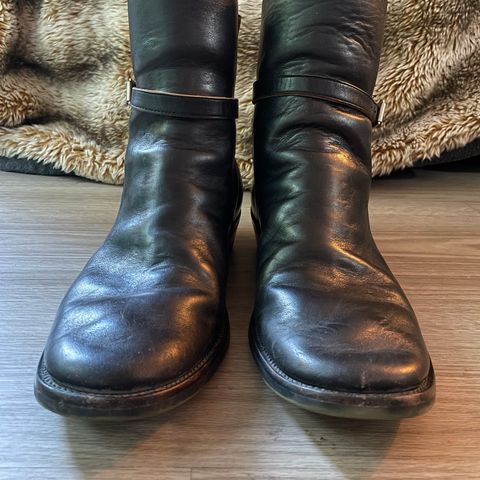 Briselblack The Kai Jodhpur in Black-Overdyed Horsebutt