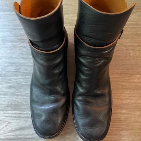 Briselblack The Kai Jodhpur in Black-Overdyed Horsebutt