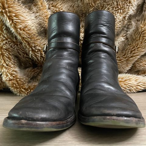 Briselblack The Kai Jodhpur in Black-Overdyed Horsebutt