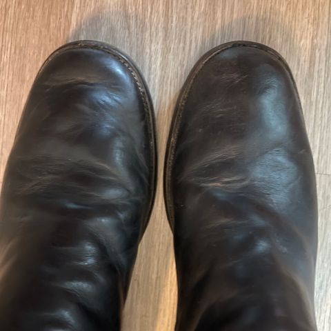 View photo of Briselblack The Kai Jodhpur in Black-Overdyed Horsebutt