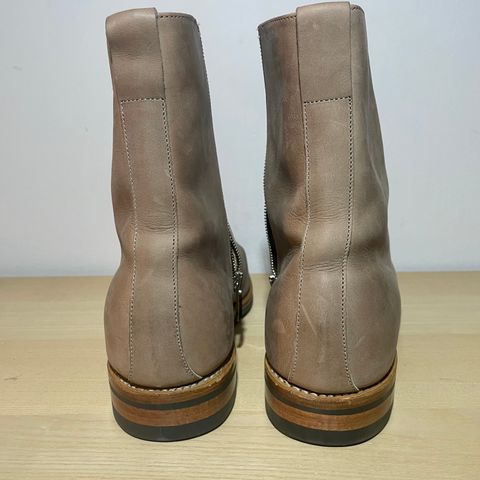 Viberg Side Zip in Maryam Fango Vitello Calf