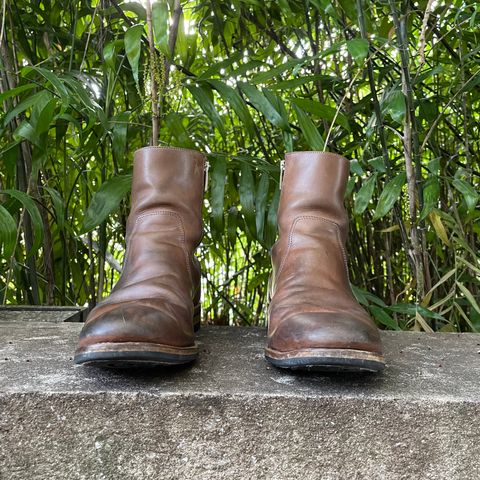 View photo of Viberg Side Zip in Maryam Fango Vitello Calf