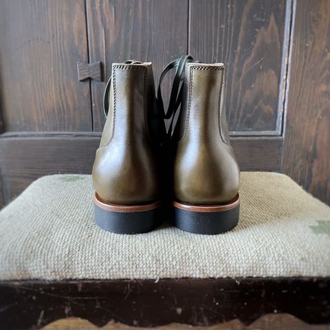 Flame Panda Boondocker in Unknown Leather
