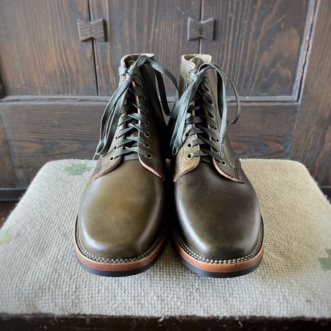 Flame Panda Boondocker in Unknown Leather