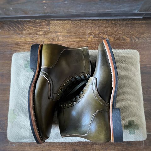 Flame Panda Boondocker in Unknown Leather