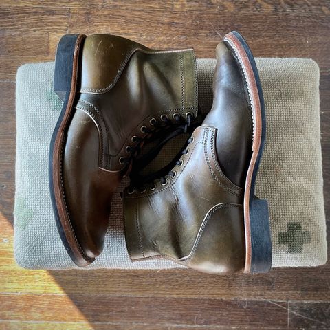 Flame Panda Boondocker in Unknown Leather