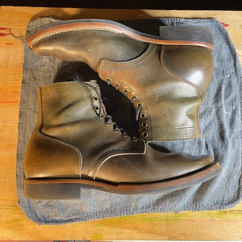 Flame Panda Boondocker in Unknown Leather