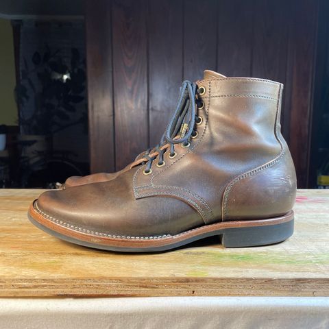 Flame Panda Boondocker in Unknown Leather