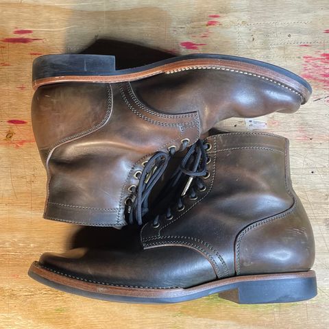 Flame Panda Boondocker in Unknown Leather