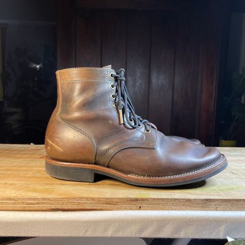 Flame Panda Boondocker in Unknown Leather