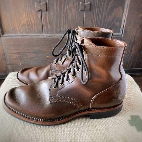 Flame Panda Boondocker in Unknown Leather
