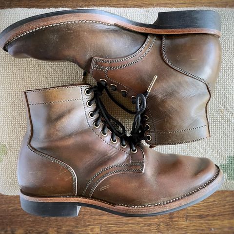 Flame Panda Boondocker in Unknown Leather