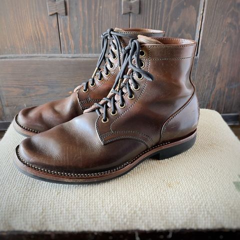 Flame Panda Boondocker in Unknown Leather