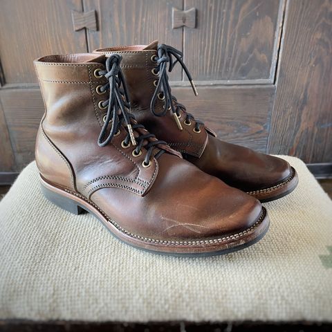 Flame Panda Boondocker in Unknown Leather