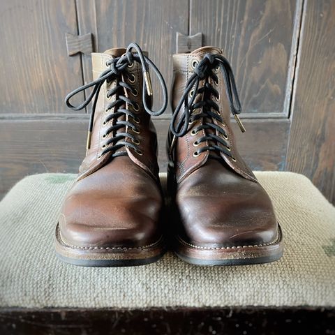 Flame Panda Boondocker in Unknown Leather